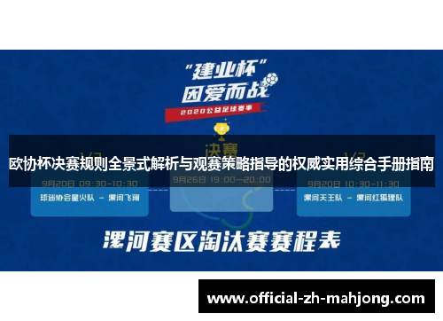 欧协杯决赛规则全景式解析与观赛策略指导的权威实用综合手册指南 欧协杯决赛规则全景式解析与观赛策略指导的权威实用综合手册指南
